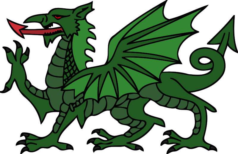 Free Green Dragon Clip Art - Clip Art Dragon