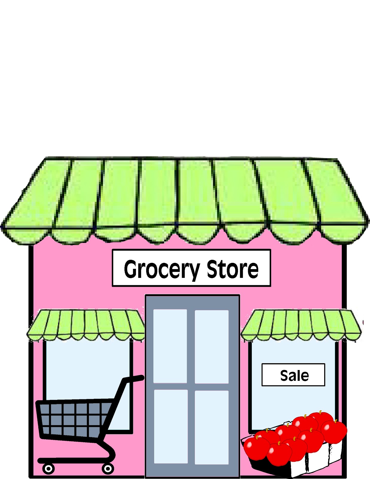 Free Grocery Store Clipart