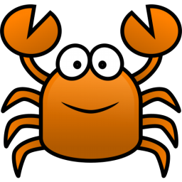 Free Happy Cartoon Crab Clip Art