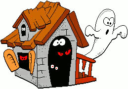 Free Haunted House Clipart - Clipart Haunted House
