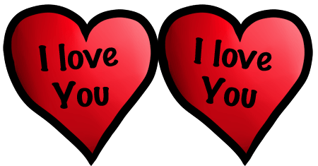 i love you clipart animated