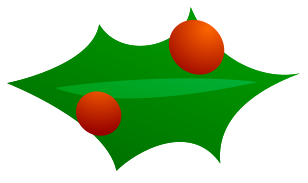 Free Holly Clipart - Public Domain Christmas clip art, images and