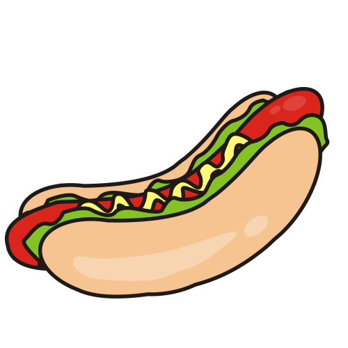 Free Hot Dog Clipart Cliparts - Hot Dog Clipart Free