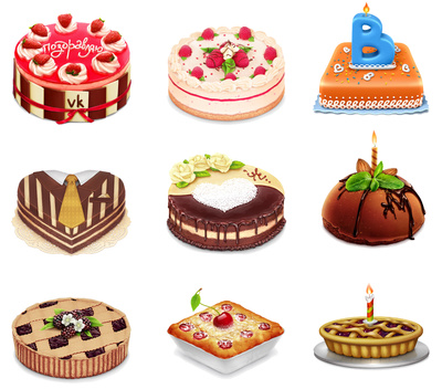 Cake clipart - cakes, bakery,
