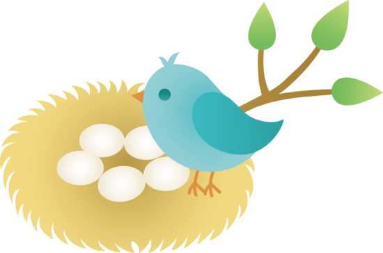 Free Image Of Spring Clipart. Bird Nest Clipart Clipart .
