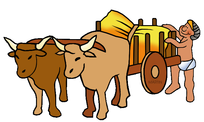 Free Indus Clip Art by Phillip Martin, Cart and Wheel. Ancient Mesopotamia