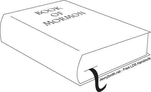Free Instant Download - Book Of Mormon Clipart