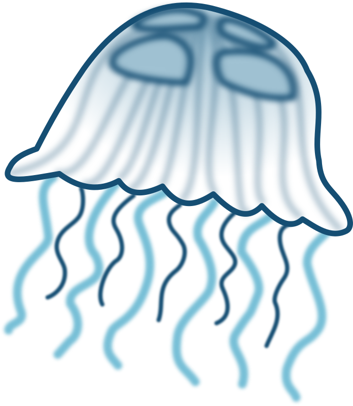 Clipart of a Jellyfish