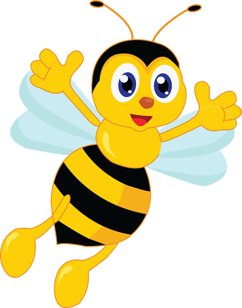 Free Jolly Cartoon Bee Clip Art u0026middot; bee20