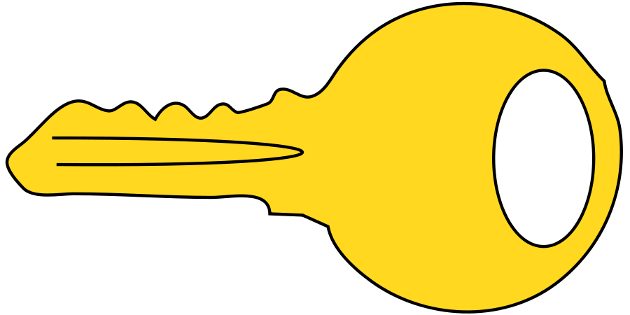Free Key Clipart - Clip Art Key
