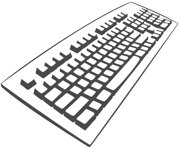 Free Keyboard Clipart