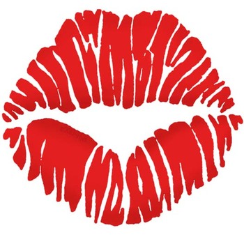 FREE KISS! {REALISTIC RED LIP PRINT CLIP ART-VALENTINEu0026#39;S DAY} (PNG