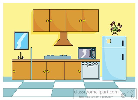 Kitchen interior design.