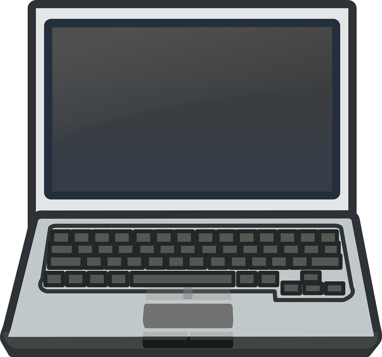 Free Laptop Clip Art - Clipart Laptop