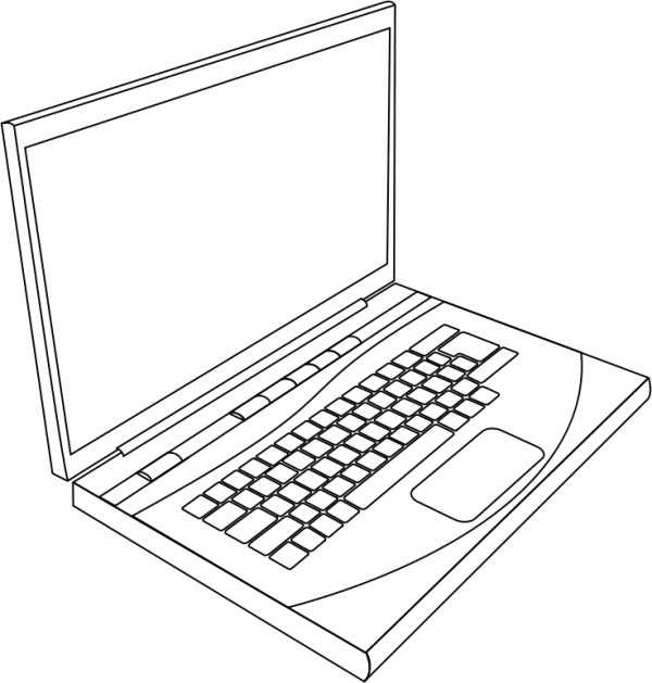 Free Laptop Clipart - Clipart Laptop
