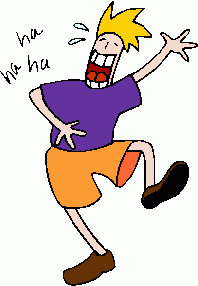 Laughing Hysterically Clipart