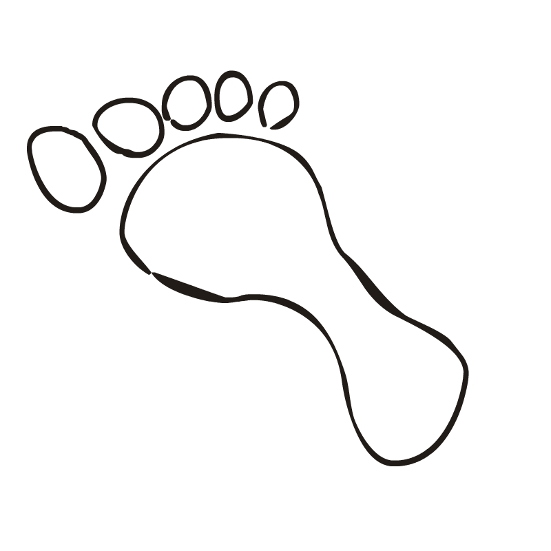 Foot clip art images illustra