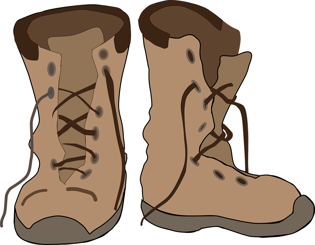 Free Leather Boots Clip Art