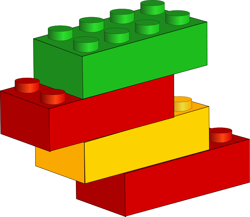 Free Lego Blocks Clip Art - Blocks Clipart