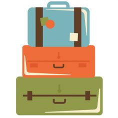 free luggage clipart