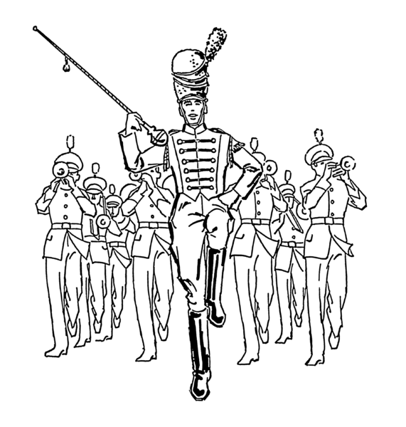 Free Marching Band Cliparts - The Cliparts