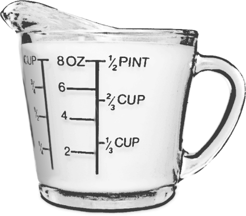 Free Measuring Cup Clipart