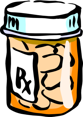 Free Medicine Bottle Clip Art
