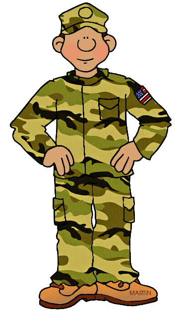 Soldier - vector clipart