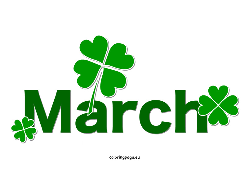 Free month clip art march . - Free March Clipart