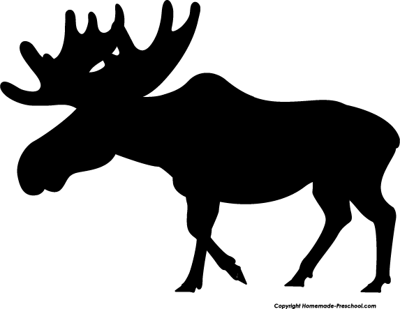 Cartoon moose clipart free ..