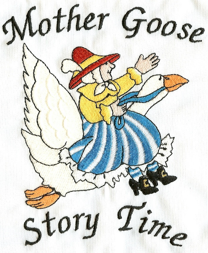 Mother Goose Stencil custom i