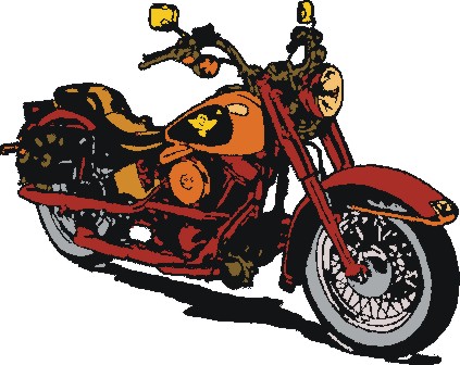 Motorcycle Stock Illustration