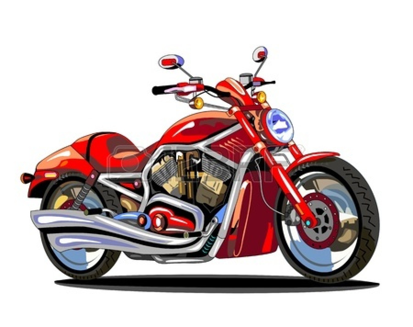 Free motorcycle clipart . - Free Motorcycle Clipart