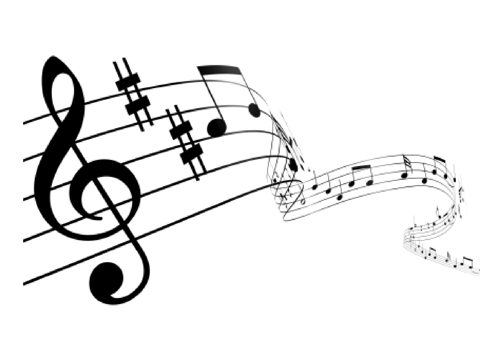 Musical notes free clip art m