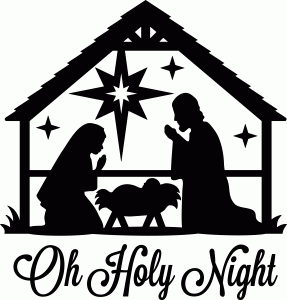 Free nativity clipart . 1000 images about silhouettes .