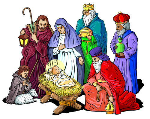 Free Nativity Clipart - Christmas Nativity Clip Art