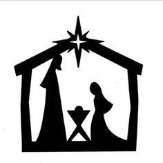 Nativity clipart clip art .