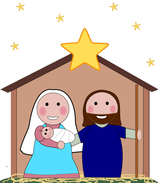 free nativity clipart - Nativity Scene Clipart