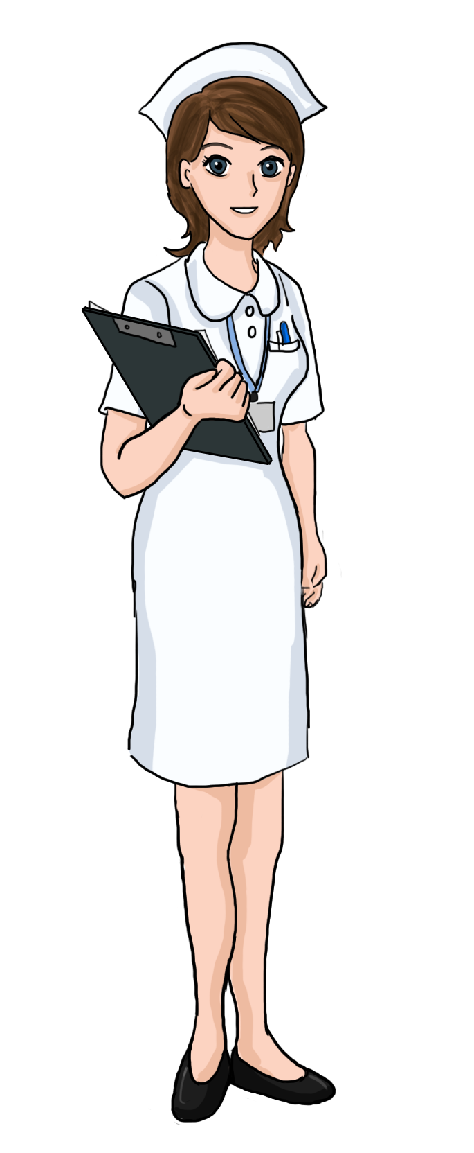 Free Nurse Clip Art of Cartoon pictures of nurses clipart image for your  personal projects, presentations or web designs.