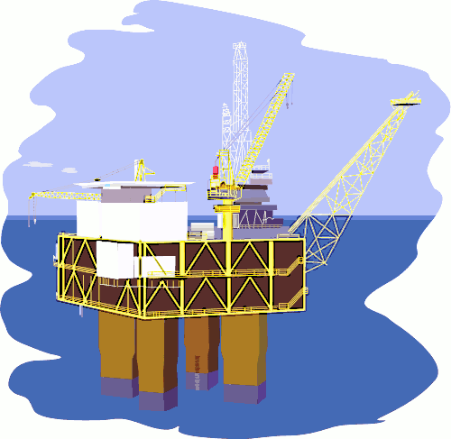 Free Oil Rig Clipart