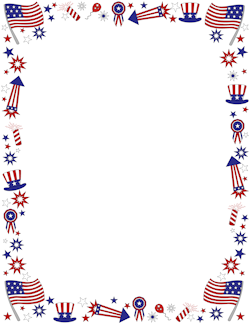 ... patriotic frames clip art