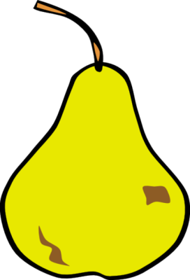 Pear Outline