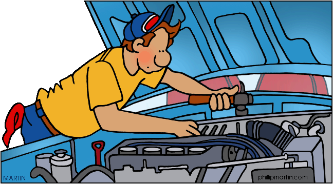Free Physics Clip Art by Phillip Martin, Motors and Generators. Mechanic Clipart ...