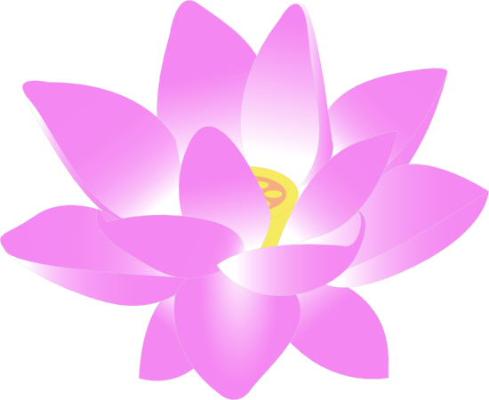 Free Pink Lotus Flower Clip Art