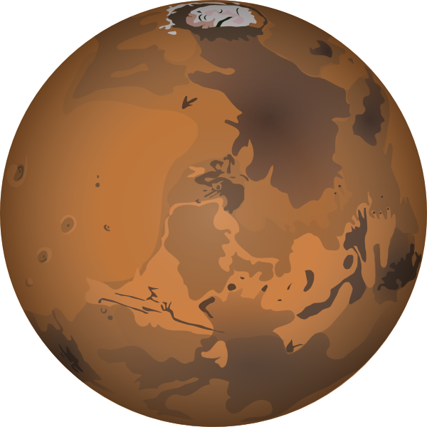 Free Planet Mars Clip Art