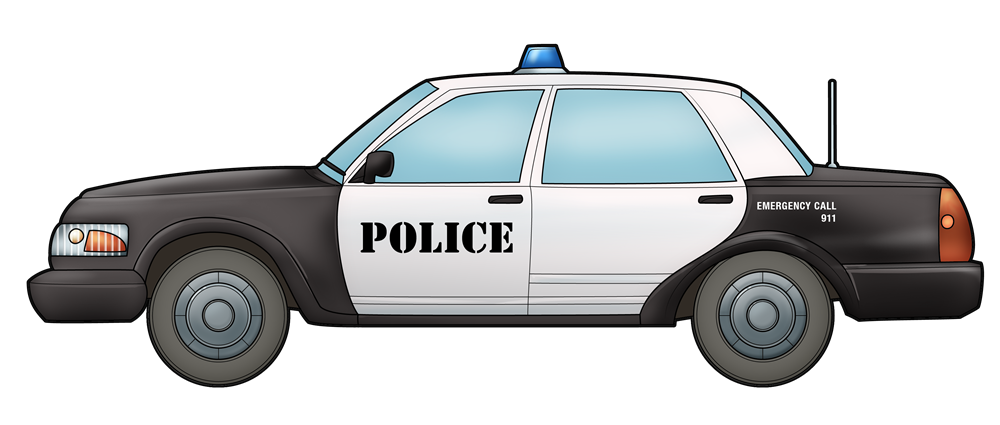 Free Police Car Clip Art