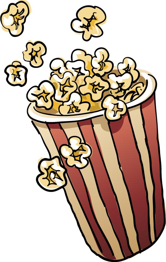 Free popcorn clipart pictures - Clipart Of Popcorn