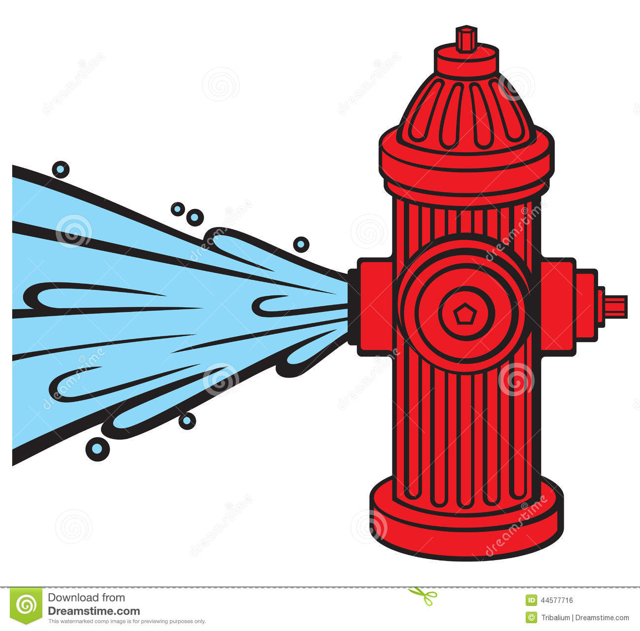 Yellow Fire Hydrant Clipart -