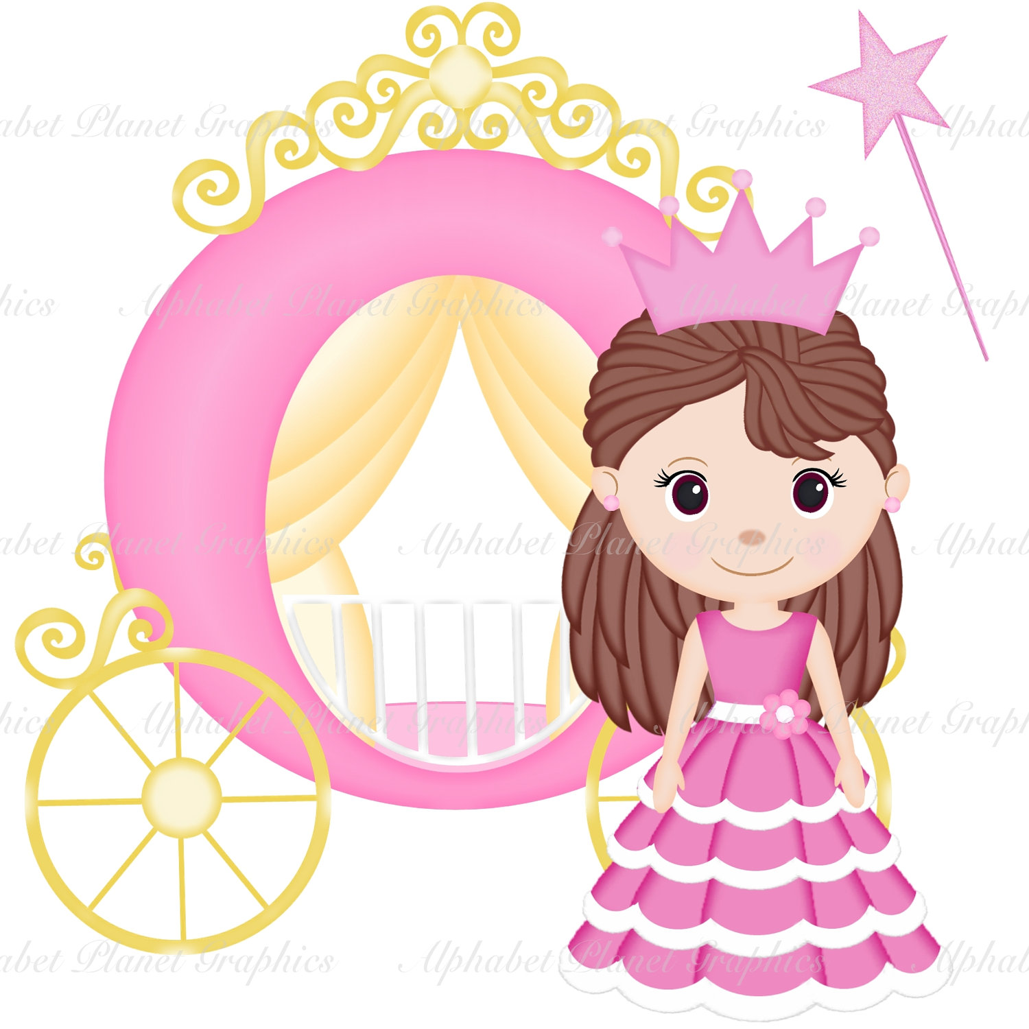 Free princess clipart the .