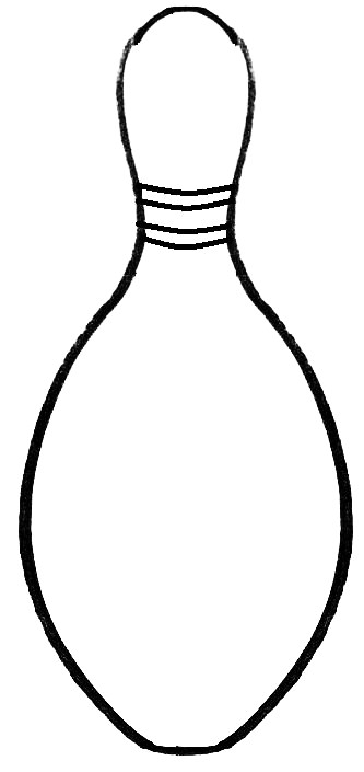 ... Free Printable Bowling Pin Template - ClipArt Best ...